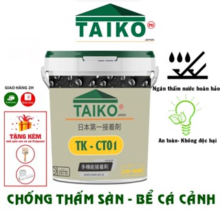    SHOP MALL  Taiko CT01 -Màu đen Keo Chống Thấm  Ngăn thấm nước cho bề mặt bê tông xi măng cát 