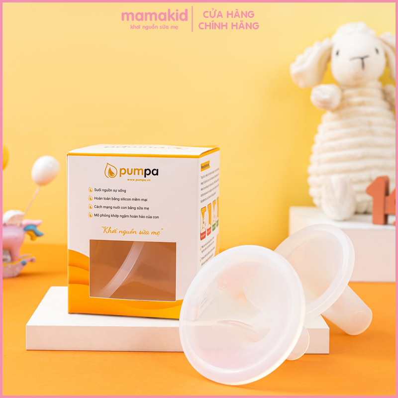 Phễu Hút Sữa Silicon Pumpa Comfort Dành Cho Máy Hút Sữa Medela/Fazt/Spectra/Rozabi/Avent/Cimilre/Con Cưng/Real Bube...