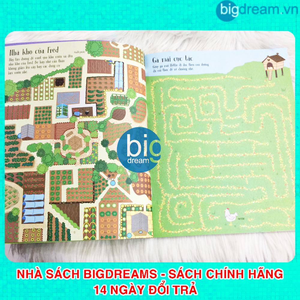 Sách - Mê Cung Phát Triển Tư Duy Tập 2 - Rèn luyện khả năng tập trung, phát triển thị giác và trí thông minh cho bé