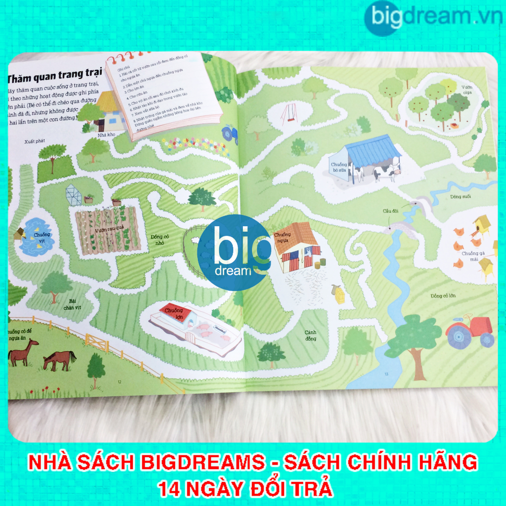 Sách - Mê Cung Phát Triển Tư Duy Tập 4 - Rèn luyện khả năng tập trung, phát triển thị giác và trí thông minh cho bé