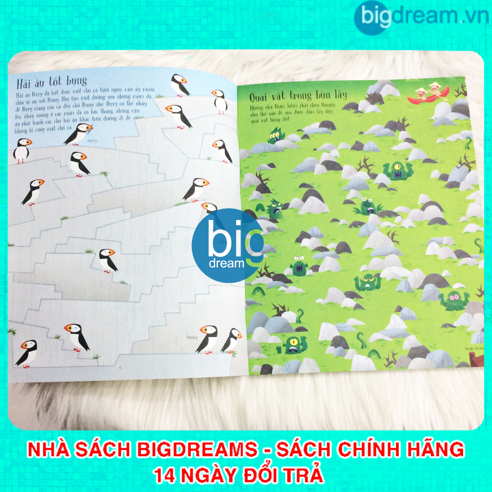 Sách - Mê Cung Phát Triển Tư Duy Tập 3 - Rèn luyện khả năng tập trung, phát triển thị giác và trí thông minh cho bé