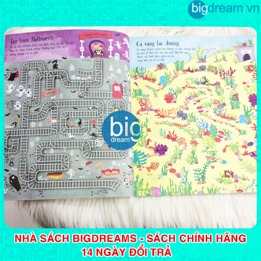Sách - Mê Cung Phát Triển Tư Duy Tập 3 - Rèn luyện khả năng tập trung, phát triển thị giác và trí thông minh cho bé