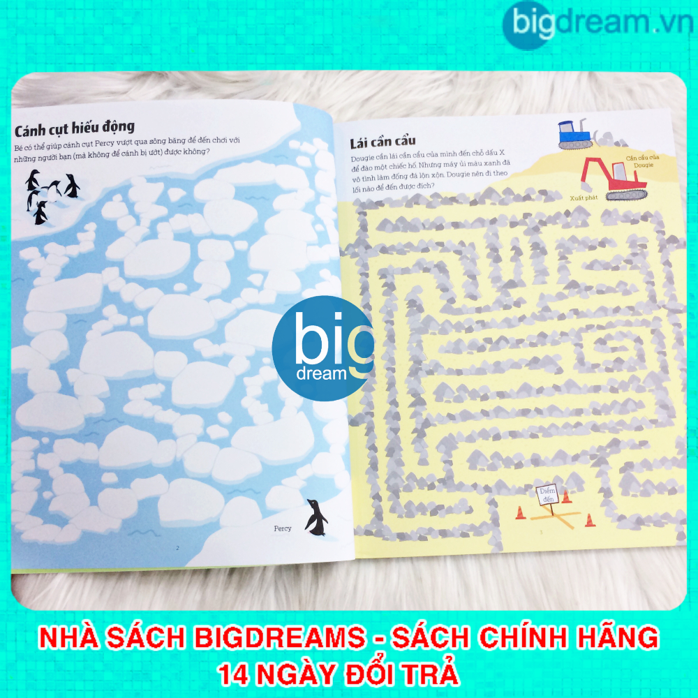 Sách - Mê Cung Phát Triển Tư Duy Tập 4 - Rèn luyện khả năng tập trung, phát triển thị giác và trí thông minh cho bé