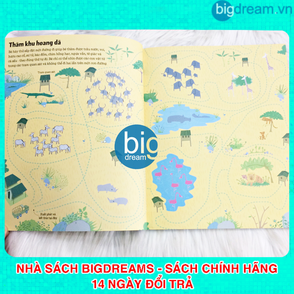Sách - Mê Cung Phát Triển Tư Duy Tập 4 - Rèn luyện khả năng tập trung, phát triển thị giác và trí thông minh cho bé