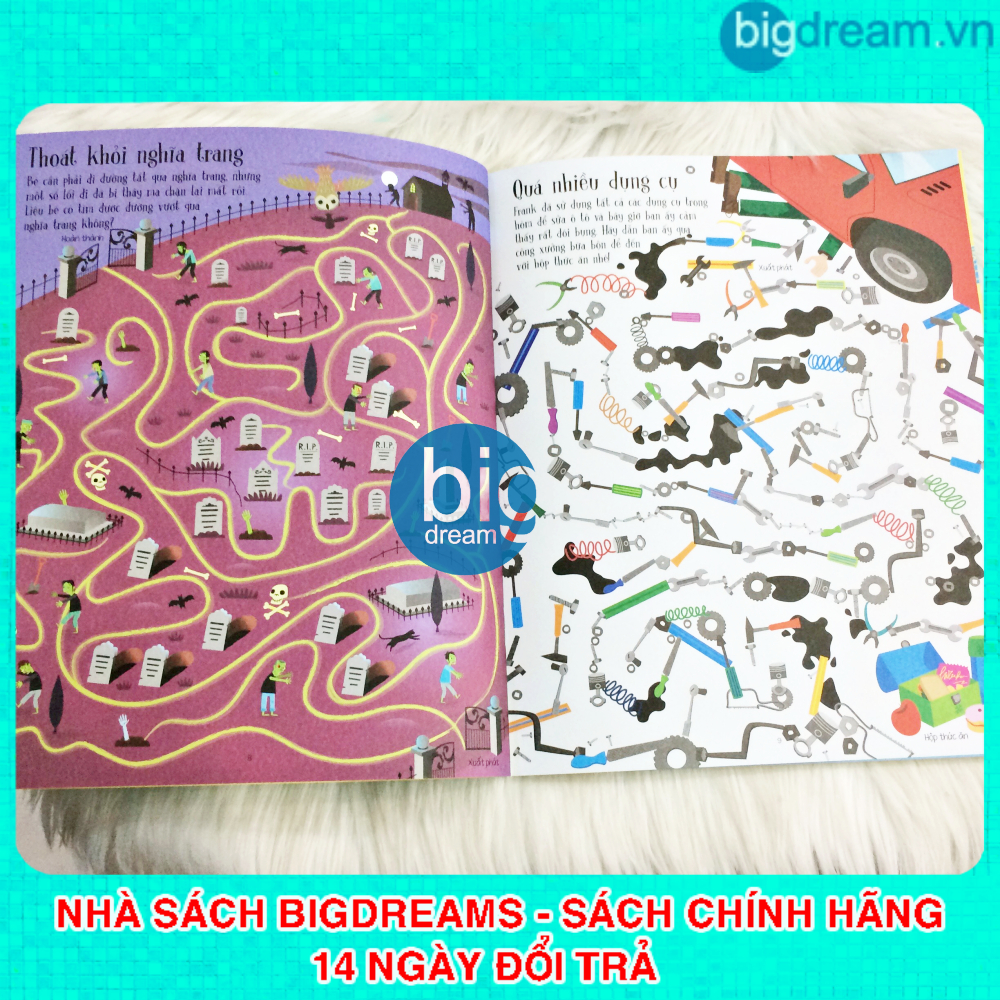 Sách - Mê Cung Phát Triển Tư Duy Tập 2 - Rèn luyện khả năng tập trung, phát triển thị giác và trí thông minh cho bé