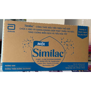 Thùng 48 hộp sữa nước similac gold label mẫu mới 110 ml