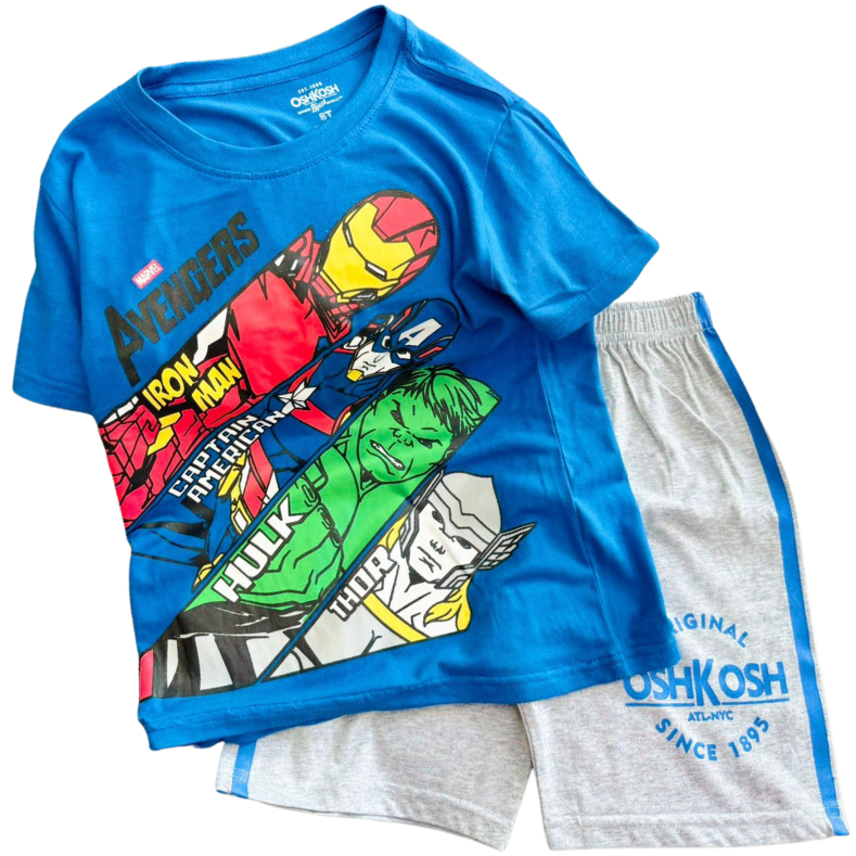 Đồ Bộ Cho Bé Trai 11-40 Kg Set Quần Áo Trẻ Em 1-12 Tuổi Cotton Chính Phẩm In Hoạt Hình Hot Trend Mềm Mịn Mát Homie Kids