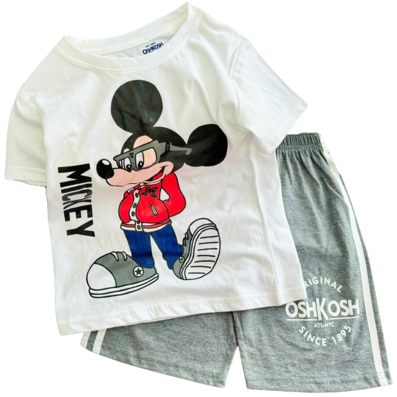 Đồ Bộ Cho Bé Trai 11-40 Kg Set Quần Áo Trẻ Em 1-12 Tuổi Cotton Chính Phẩm In Hoạt Hình Hot Trend Mềm Mịn Mát Homie Kids