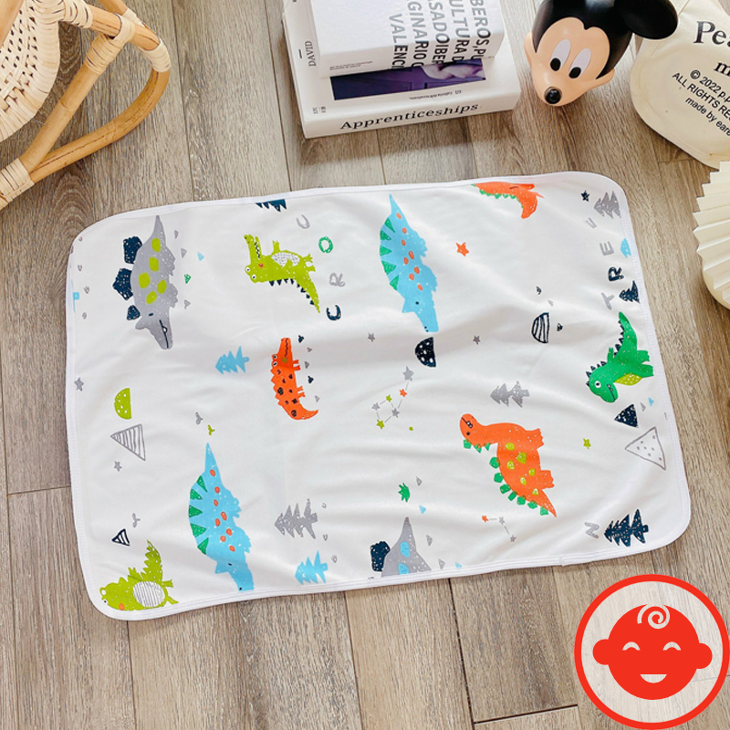 Lót chống thấm HỌA TIẾT CAO CẤP cho bé 70x50cm L04