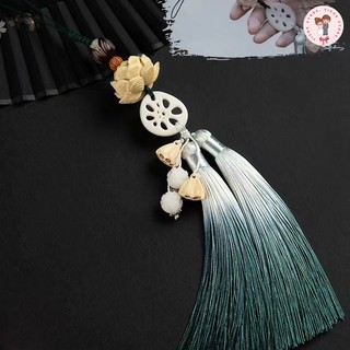 (250) Ngọc bội hoa sen trần tình lệnh ma đạo tổ sư LAM VONG CƠ NGỤY VÔ TIỆN TUA RUA XANH TREO SÁO