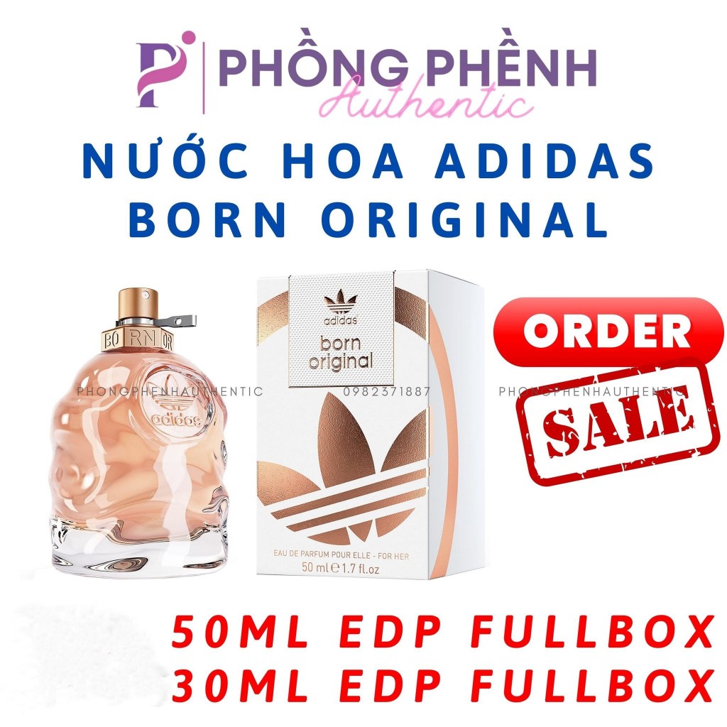 NƯỚC HOA NỮ ADIDAS BORN ORIGINAL  EDP FULLBOX