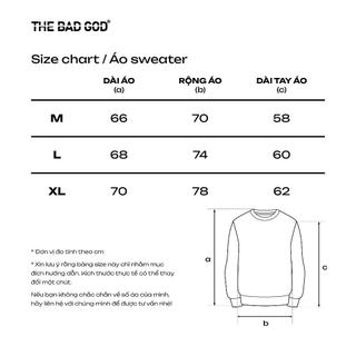 Áo sweater The Bad God Pixel Bear