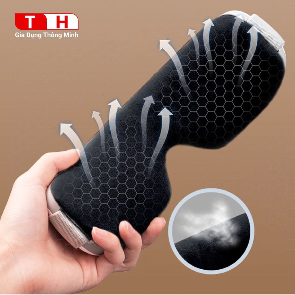 Máy Massage Mắt 4 Chế Độ Massage Kết Hợp Chế Độ Rung Kết Nối Bluetooth Nghe Nhạc Làm Giảm Mỏi Mắt và Lưu Thông Máu