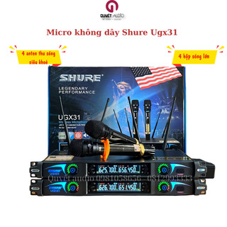 Micro không dây Shure UGX31 ( shure ugx 31) ugx30 - ugx21- ugx38