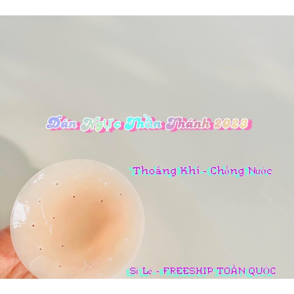 Miếng Dán Ngực Silicon Thông Hơi Chống Đọng Mồ Hôi Tái Sử Dụng PK01