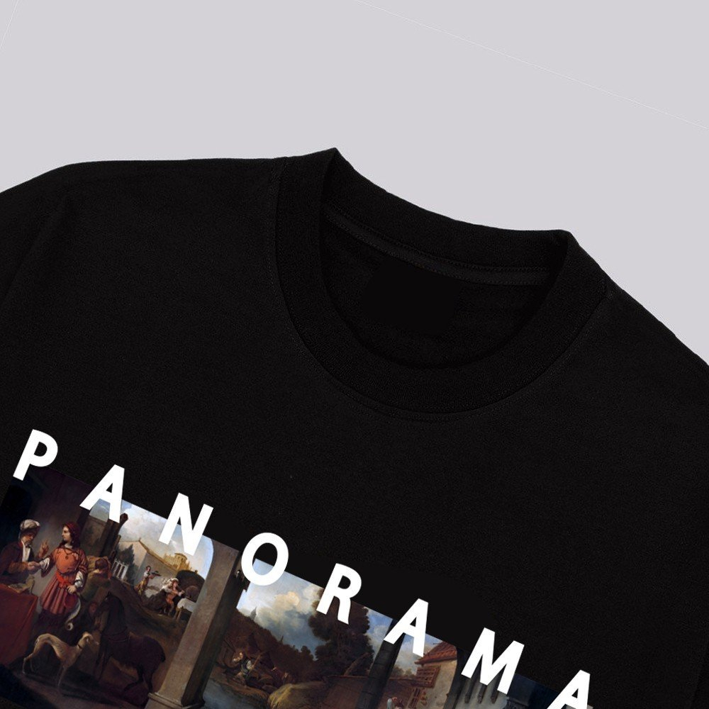 Áo Thun Unisex WEED EVERYDAY 100% Cotton thoáng mát Tranh Panorama 1400 Tay Lỡ