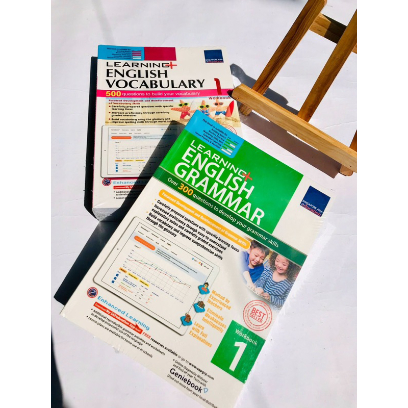 Learning English Grammar 1-6 sách nhập