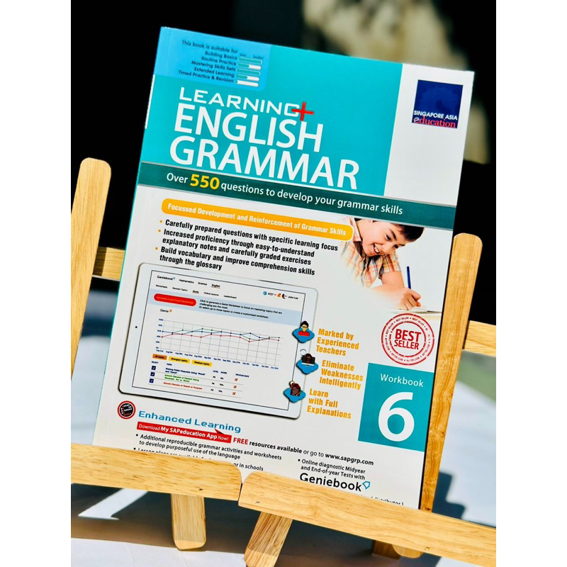 Learning English Grammar 1-6 sách nhập