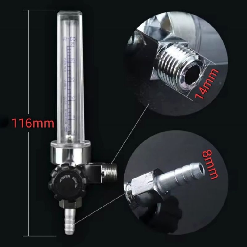 Cột Đo Lưu Lượng Argon_Co2_