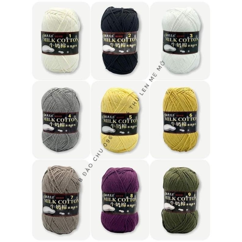 Len milk 125gr loại 1 từ mã