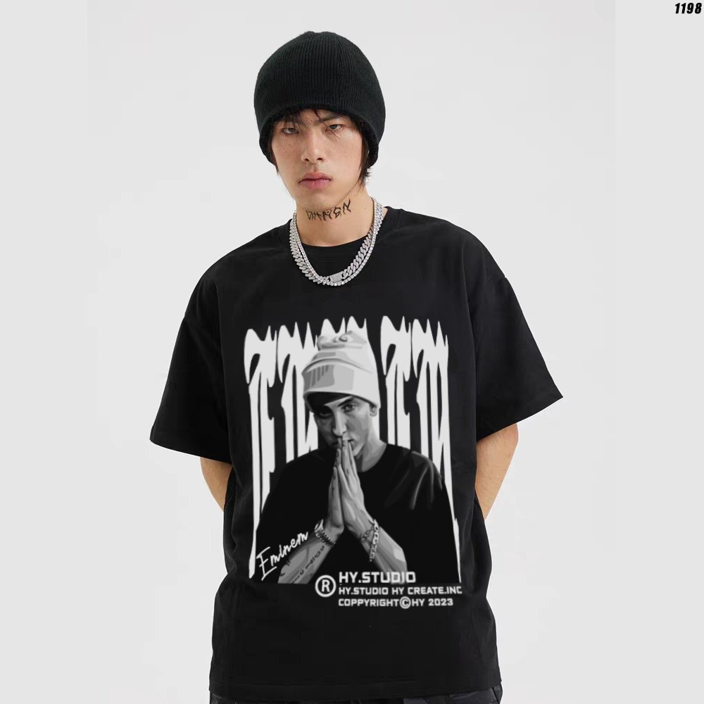 Áo Thun Form Rộng WEED EVERYDAY Rapper Eminem 1198 Tay Lỡ Cotton 100 Nam Nữ