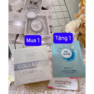 Kem face collagen pumr tặng kèm mặt nạ