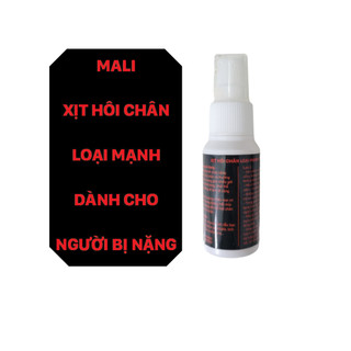 Xịt hôi chân, hôi giày Loại Mạnh (che tên), cho người bị nặng thường xuyên mang giày MaLi 30ml