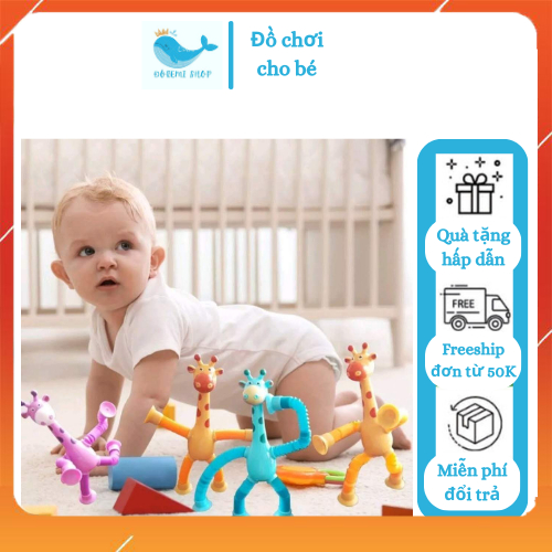 Đồ Chơi Hươu Nhún Kéo Dài Co Rút Phát Sáng, Dính Tường Nhiều Màu Dễ Thương, Đồ Chơi Giảm Stress