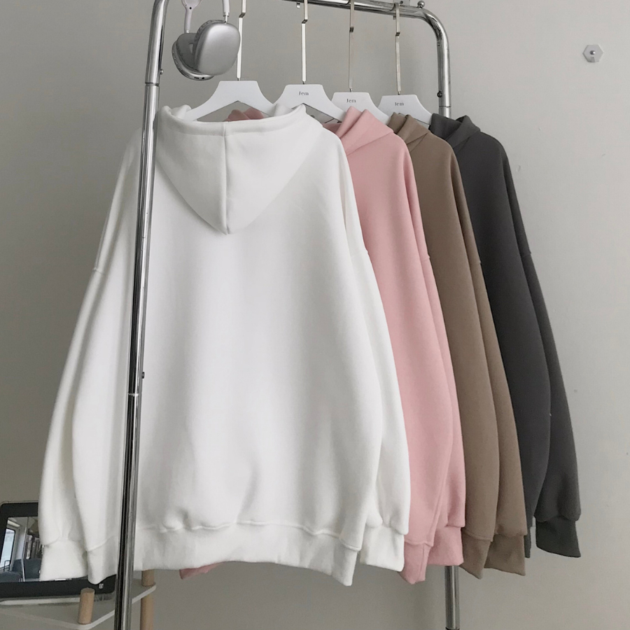 Áo hoodie nữ form rộng chất vải nỉ 2 da dày dặn XIYIN 10637 - Jemcloset