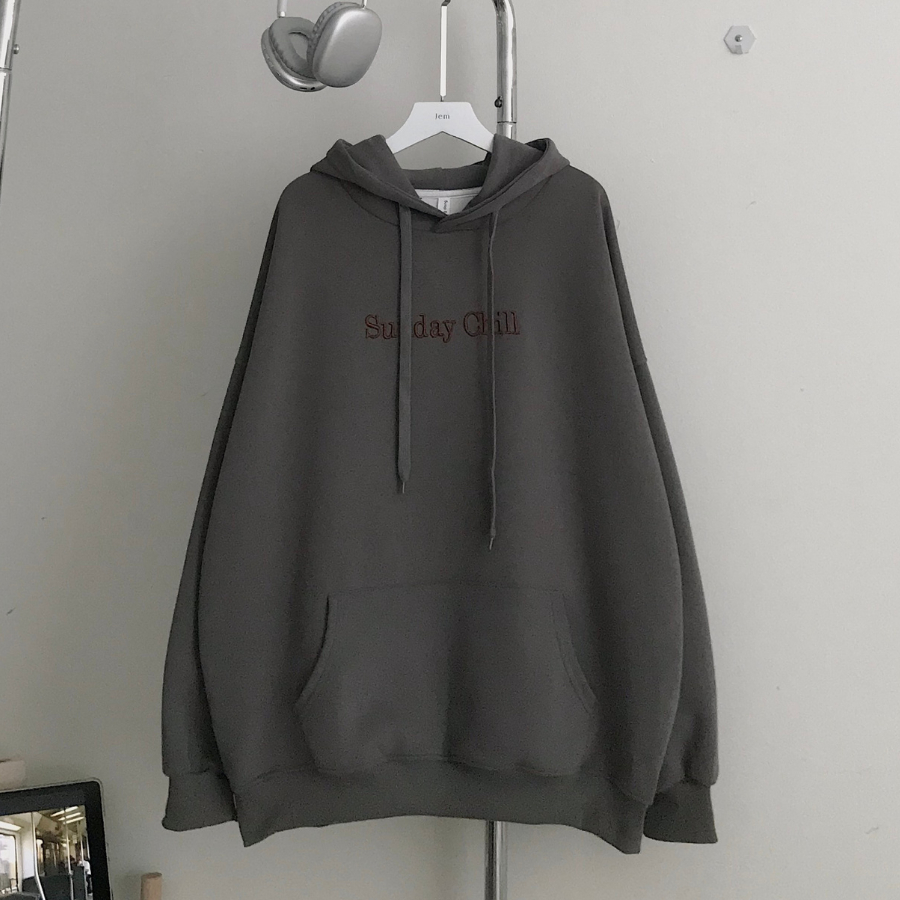 Áo hoodie nữ form rộng chất vải nỉ 2 da dày dặn XIYIN 10637 - Jemcloset