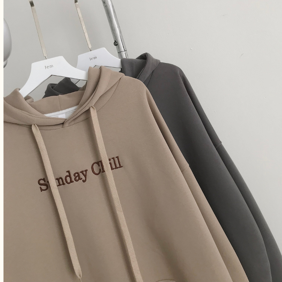 Áo hoodie nữ form rộng chất vải nỉ 2 da dày dặn XIYIN 10637 - Jemcloset