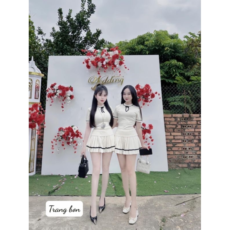 Set áo chân váy xịn 💯HÀNG THIẾT KẾ TẾT 2024 💖