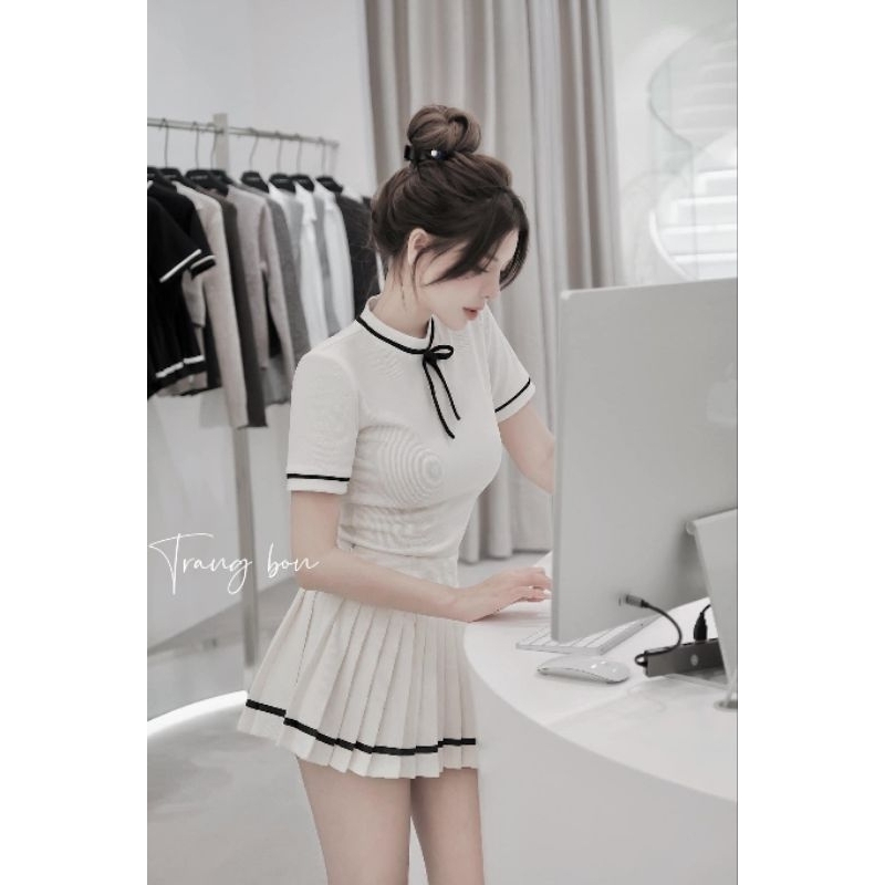 Set áo chân váy xịn 💯HÀNG THIẾT KẾ TẾT 2024 💖
