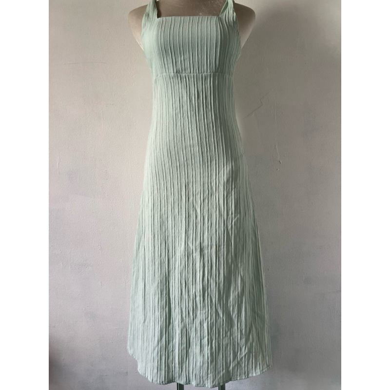 H2382 váy dây nữ si