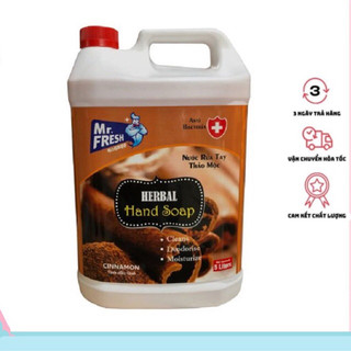 Nước rửa tay khử mùi mr.fresh 5l diệt khuẩn , khử mùi làm mền da - nrtq