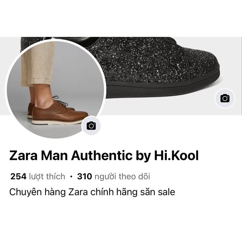 Giày loafers nam Zara authentic TASSEL size 40