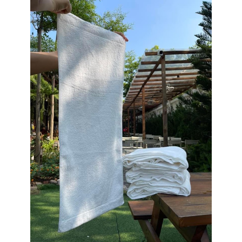 Khăn gội đầu Mujii xuất dư 34x85cm