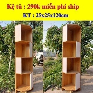 Kệ gỗ - kệ góc- kệ đa năng