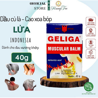 [Indonesia - Dành Cho Đau Xương Khớp] Dầu cù là Lửa Geliga Muscular Balm Indonesia 40g