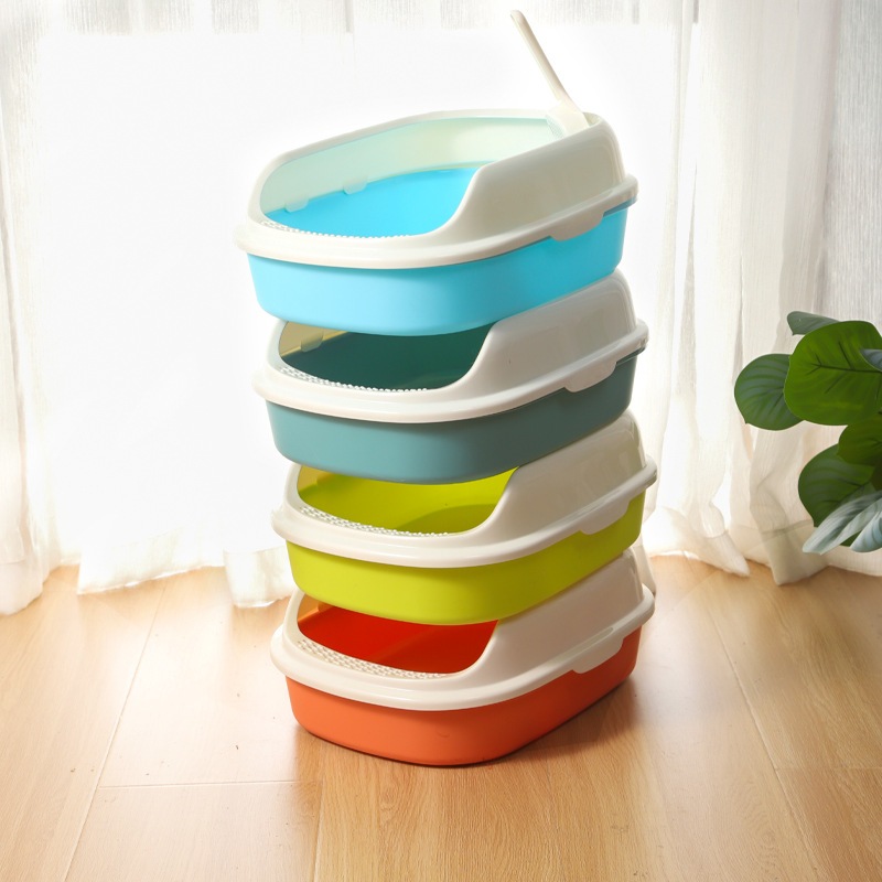 Khay vệ sinh giá rẻ tặng kèm xẻng xúc phân cho mèo