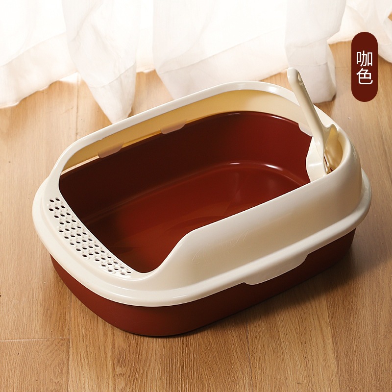 Khay vệ sinh giá rẻ tặng kèm xẻng xúc phân cho mèo