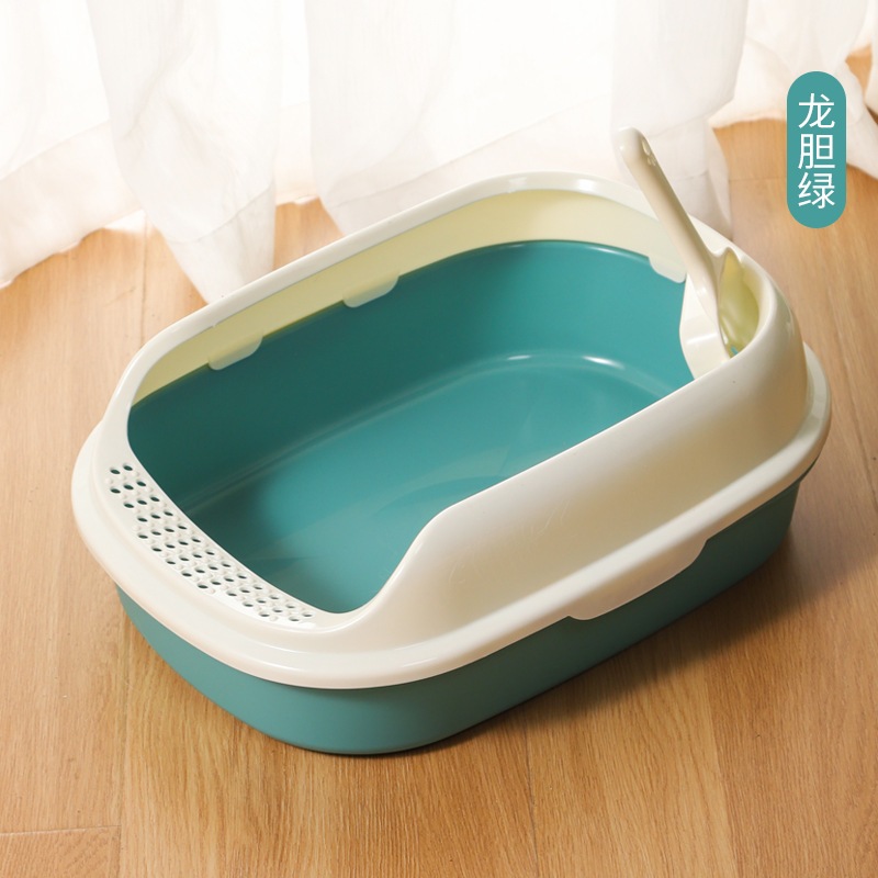 Khay vệ sinh giá rẻ tặng kèm xẻng xúc phân cho mèo