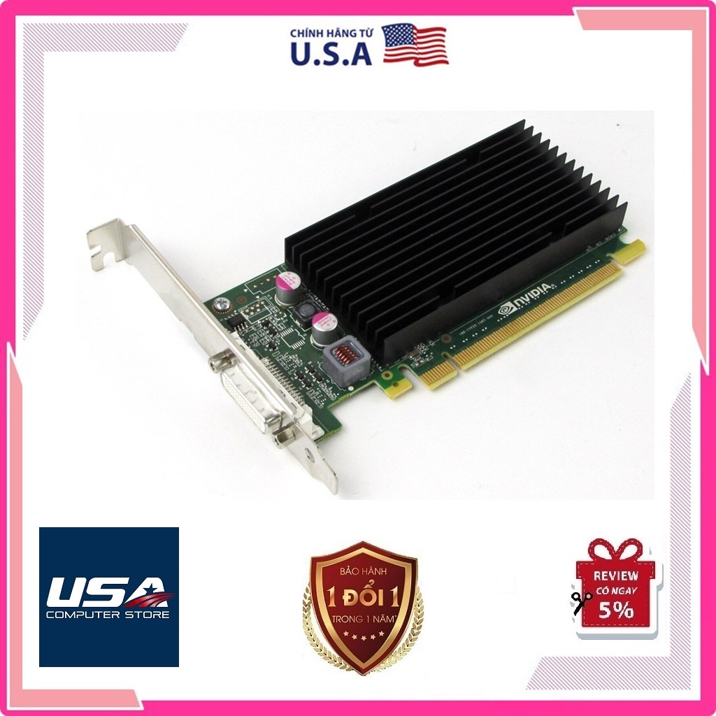 ✅Card màn hình NVIDIA QUADRO NVS 300 512MB GDDR3, hàng tháo máy chính hãng