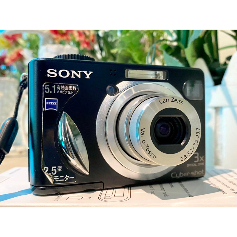 Máy ảnh KTS Vintage Sony DSC-W5 5.1Megapixel . Zoom 3X