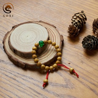 Vòng dâu tằm cho bé sơ sinh mix đá cao cấp, chất liệu gỗ dâu gốc loại 1 làm quà đầy tháng, quà sinh nhật - GOXI