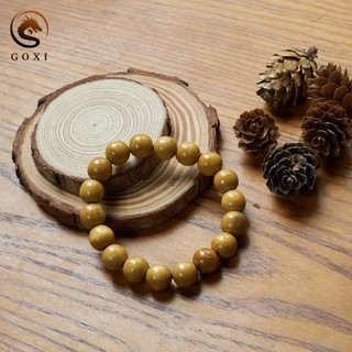 Vòng dâu tằm gốc GOXI hạt 8ly, 10ly, vòng đeo tay cho nam nữ tránh tà, mang may mắn xua đuổi vận đen