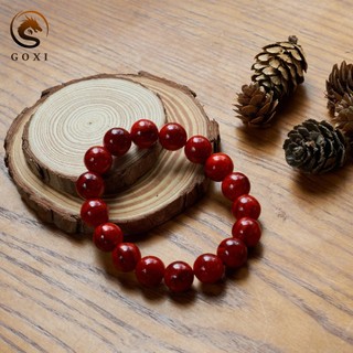Vòng phong thủy gỗ hương huyết long cao cấp loại 1 chính hãng GOXI, vòng may mắn tài lộc cho gia chủ