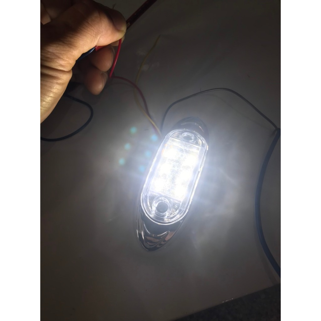 1 CẶP LED MU RÙA GẮN NÓC GẮN HÔNG Ô TÔ XE TẢI, ĐÈN TRANG TRÍ ĐIẸN ÁP 12V 24V 2 CHẾ ĐỘ