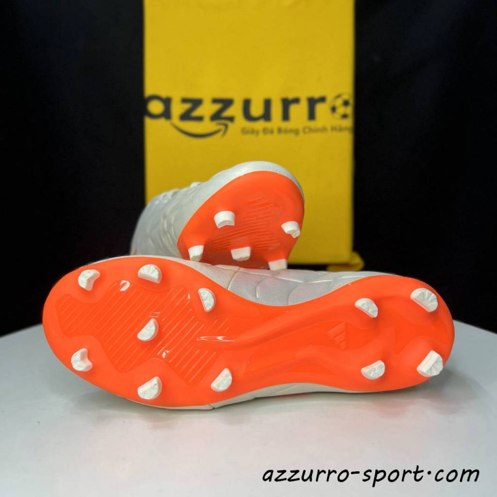 Giày Đá Bóng adidas Copa Pure .3 FG - Kem Sữa Cam - Giày Đá Banh Sân Cỏ Tự Nhiên Chính Hãng