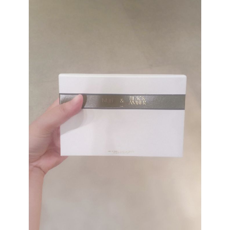 Set nước hoa nữ Nuit + Black amber 90mlx2